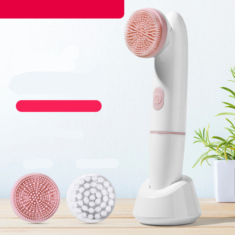 Electric Silicone Facial Cleanser, Facial Cleansing Brush, Beauty Instrument Pore Cleaner Electric Silicone Facial Cleanser, Facial Cleansing Brush, Beauty Instrument Pore Cleaner